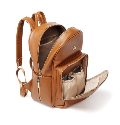 Vegan Leather Diaper Backpack