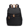 Quilted Diaper Backpack Unisex