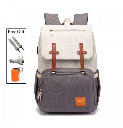 FAMICARE Diaper Bag With USB Port